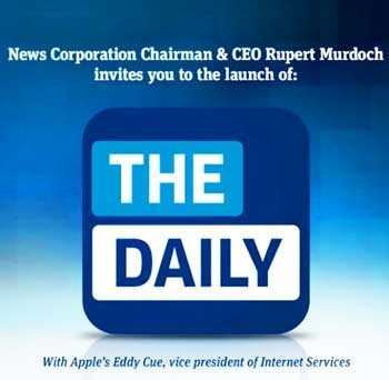 The Daily. Газета для IPad