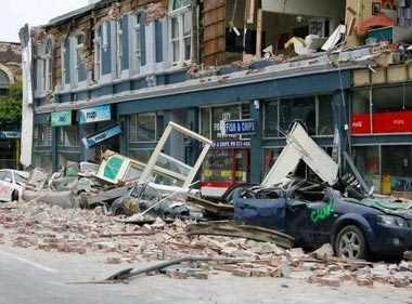 Землетрус в Новій Зеландії