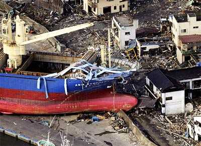 Наслідки землетрусу в Японії