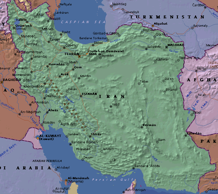 Карта страны иран. Иран политическая карта. Иран карта географическая. Иран границы на карте. Карта Ирана с городами.