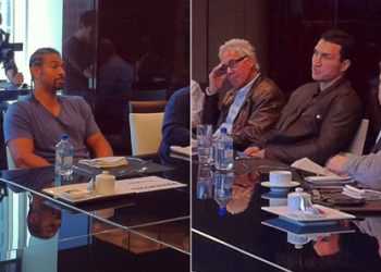 Кличко і Хей зустрілися на Манхеттені