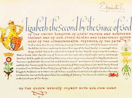 Великобританія: королева дозволила онукові одружитися