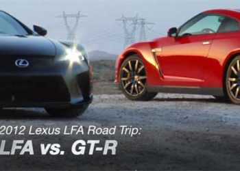 Заїзд: Lexus LFA 2012 проти Nissan GT-R 2012