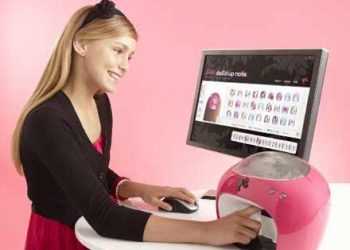 принтер для нігтів Barbie Doll'd Up Nails Digital Nail Printer