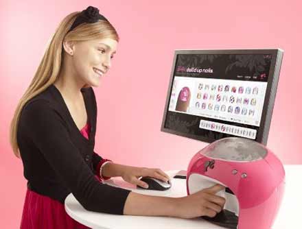 принтер для нігтів Barbie Doll'd Up Nails Digital Nail Printer
