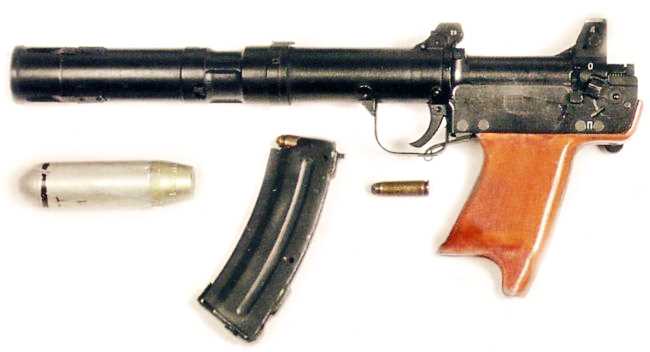 Безшумний гранатомет для спецслужб