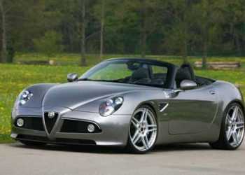 Alfa Romeo 8C Spider від Novitec Rosso