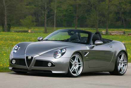 Alfa Romeo 8C Spider від Novitec Rosso