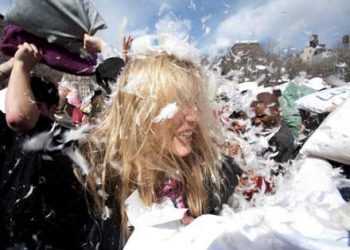У Нью-Йорку пройшов Кубок світу з боїв подушками