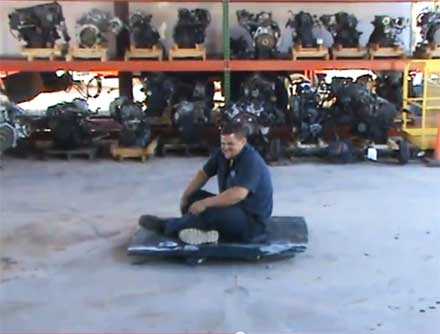 Подушку безпеки знову використали не за призначенням