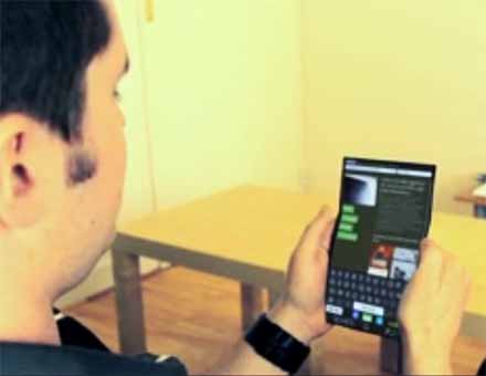 RoundPhone і Flexphone - мобільні телефони недалекого майбутнього