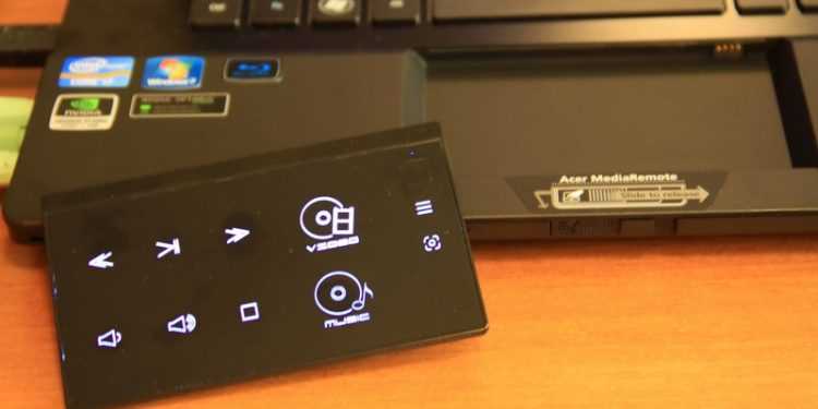 Acer готується до випуску ноутбука із пультом-тачпадом