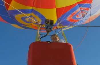 9-річний американець здійснив політ на повітряній кулі