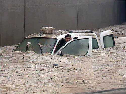 Зливи затопили Анкару