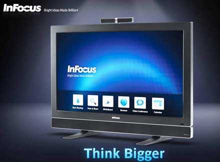 InFocus Mondopad: 55-дюймовий планшетний комп'ютер