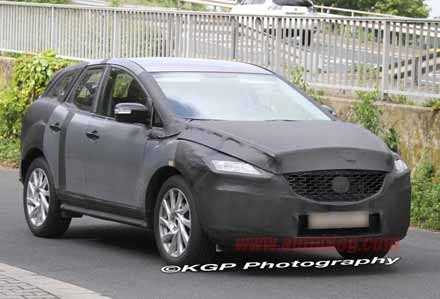 Перші шпигунські фотографії Mazda CX-5