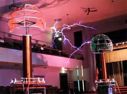 Музика, у виконанні котушок Тесли