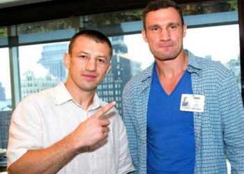 Віталій Кличко і Томаш Адамек в Нью-Йорку