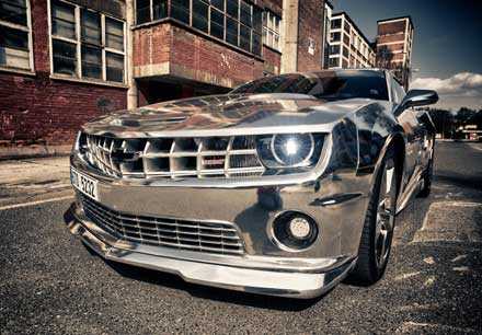 Хромований Camaro SS від тюнерів Tintek