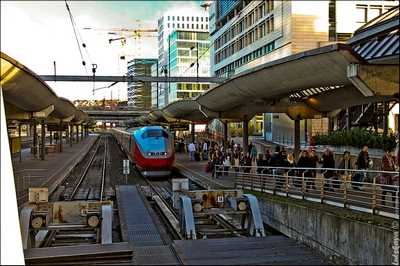 Евакуація на залізничному вокзалі в Осло