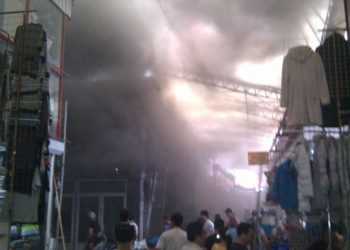 Найбільший ринок в Україні знову затягнуло димом