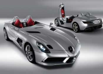 Суперкар Mercedes SLR McLaren Stirling Moss привезли до Києва