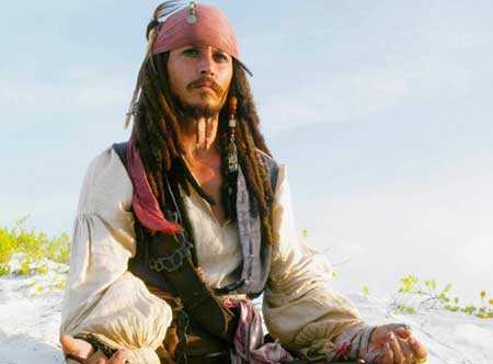 Джонни Депп – безумный капитан