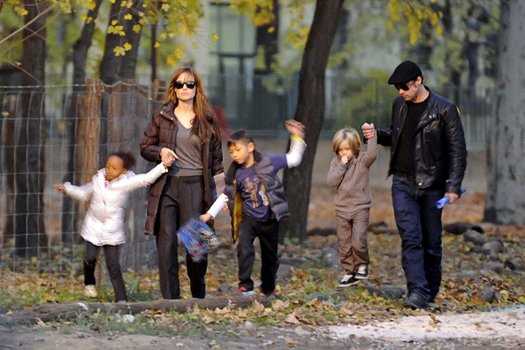 Піт і Джолі для подорожі орендували цілий поїзд