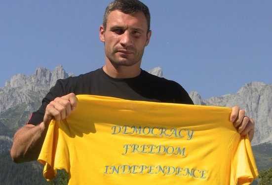 Віталій Кличко в День незалежності України