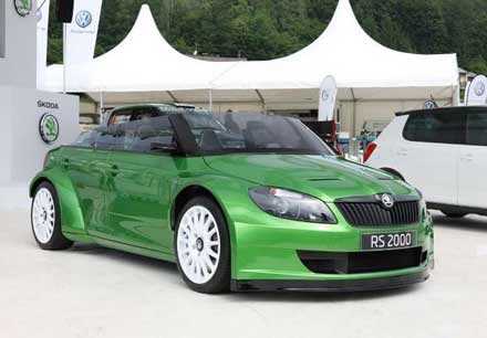 Skoda показала новий спортивний родстер Fabia RS2000