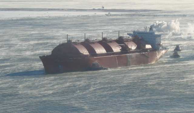 У США горить танкер з пропаном