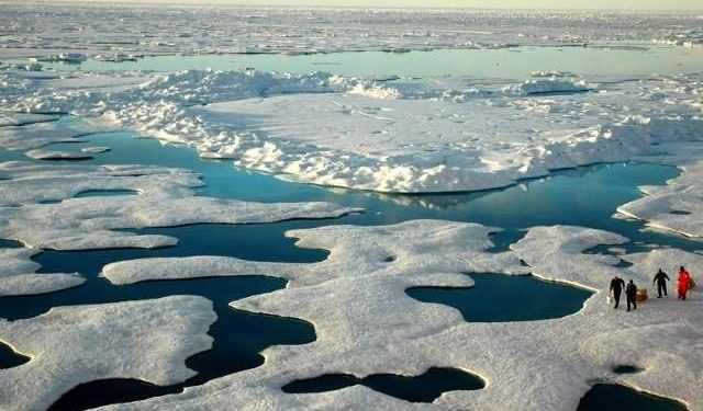 У Арктиці виявлені великі викиди метану