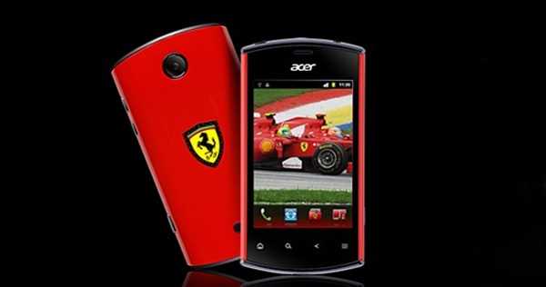 Смартфон liquidimini Ferrari Edition