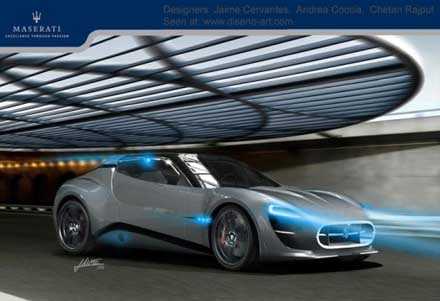 Maserati GT Gabrin, машина майбутнього