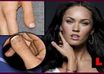 Що з пальцями в Меган Фокс?