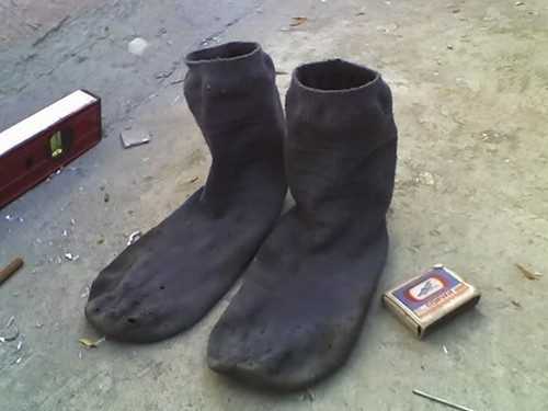 Злодія виказали носки