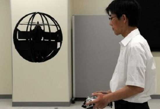 Японці винайшли першу роботизовану літаючу кулю.