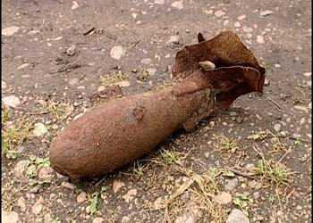 В Рівненські області відкопали авіабомбу вагою понад 250 кілограмів