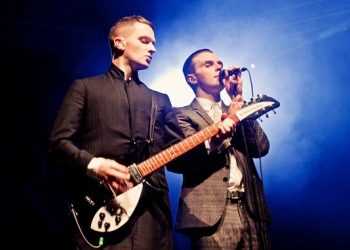 Група Hurts виступила з концертом у київському Палаці Спорту