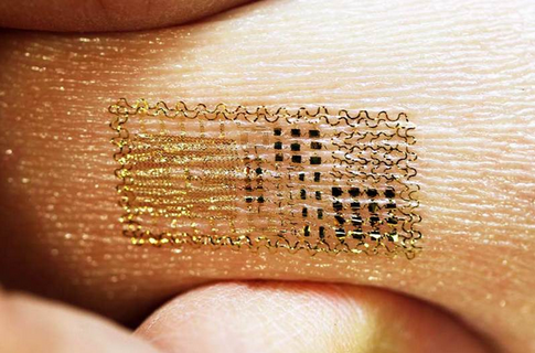 Мікроелектронне татуювання для контролю показників життєдіяльності людського організму