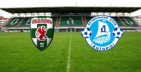 Оболонь - Дніпро. Відео забитих м'ячів