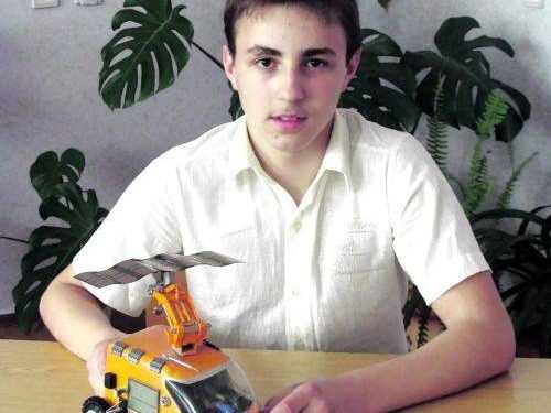 Український школяр отримав патент на літаючий електромобіль