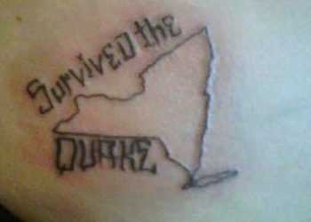 Тату на честь землетрусу