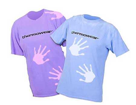 Thermowear - футболки, що міняють колір