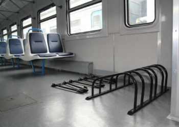 У київському наземному метро вагони будуть з велопарковкою