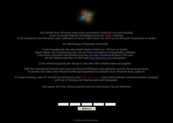 Вірус який вимагає 100 Євро за розблокування комп'ютера