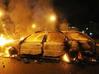 В Києві за ніч згоріли 4 автомобілі