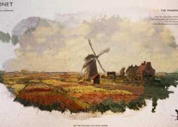 Дивовижна подорож по ожившим картинам Клода Моне