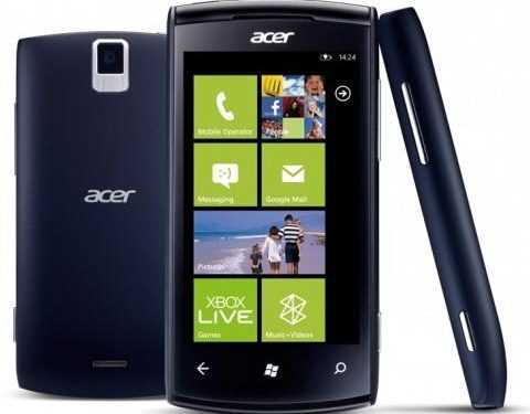 Acer анонсувала смартфон Allegro на Windows Phone