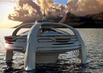 Британський дизайнер розробив будинок на воді